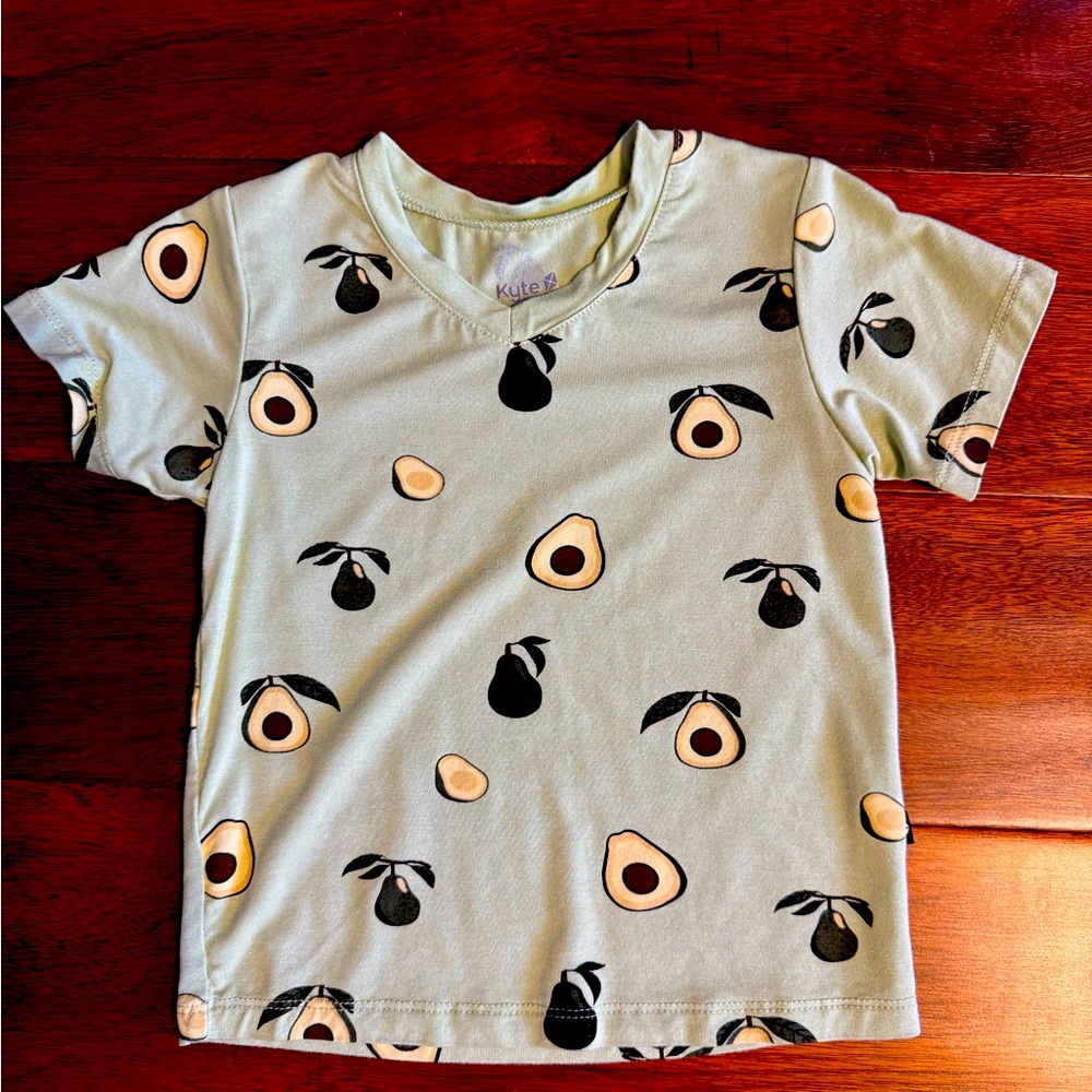 Kyte baby Avocado toddler t-shirt